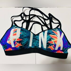 Victoria's Secret PINK Ultimate Strappy Push-Up Sports Bra